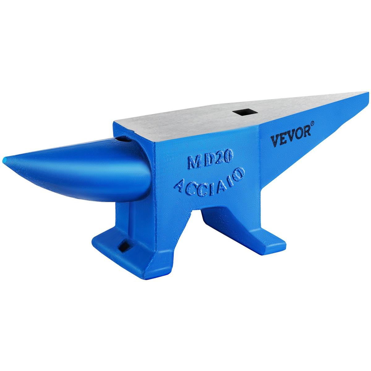Single Horn Anvil 44Lbs Steel Anvil Blacksmith For Sale Forge Tools And Equipment Anvil Rugged Round And Square Hole Horn Anvil Blacksmith Jewelers Metalsmith Blacksmith Tool