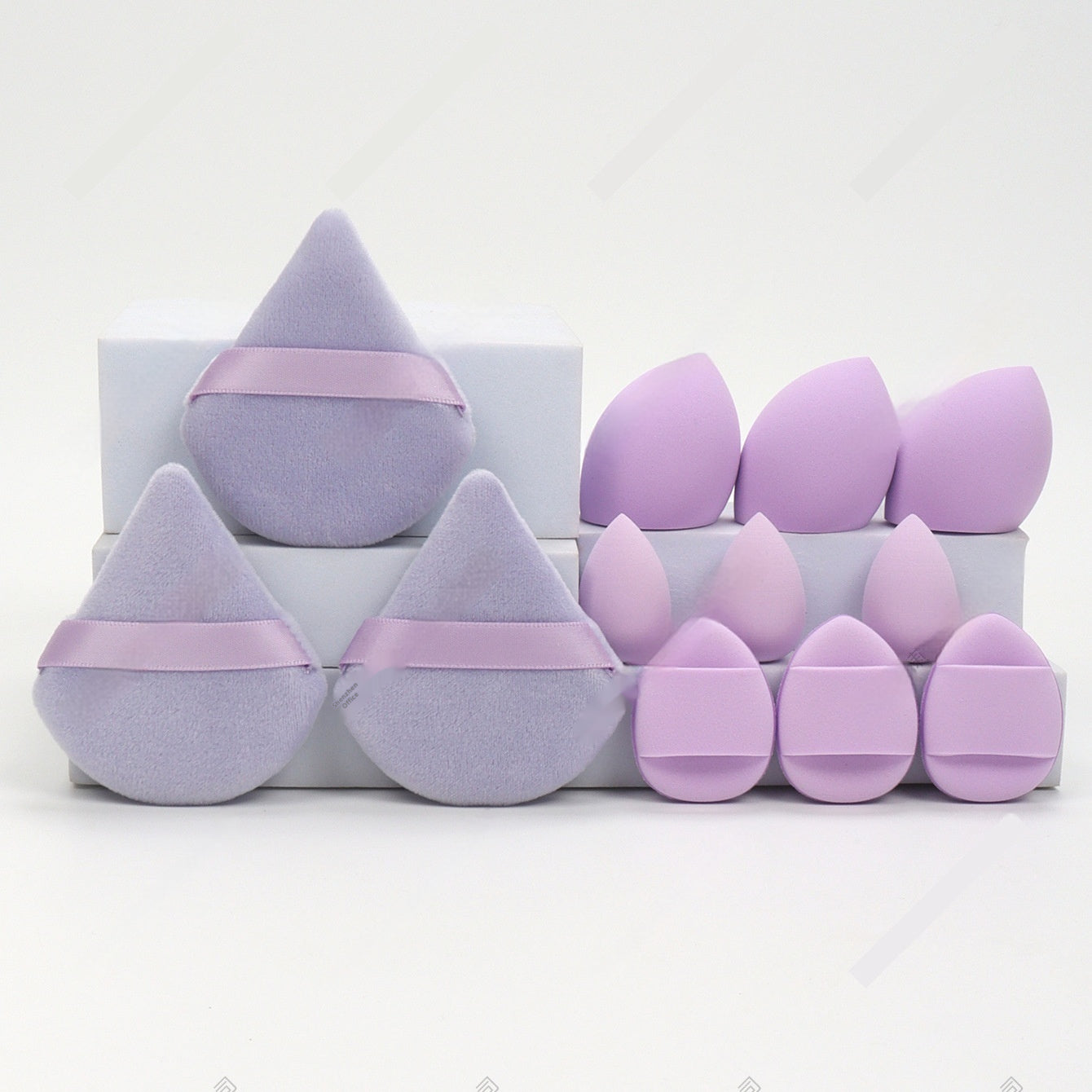 12-piece Makeup Sponge Puff Set