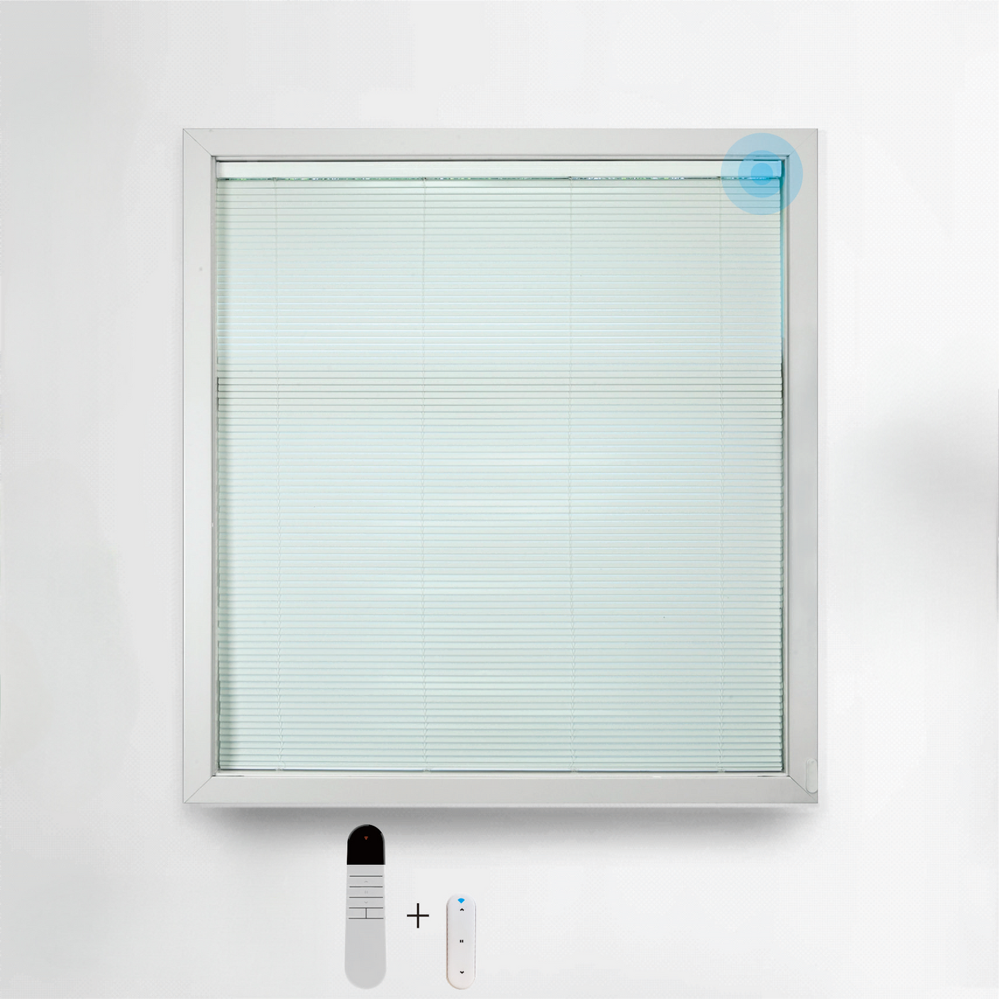 Paired With 15 Channel Remote Control And Solar Charging Panel, Electric Blinds, Intelligent Remote Blinds, Silent Motor, Cordless Sunshade, Dimmable Blinds