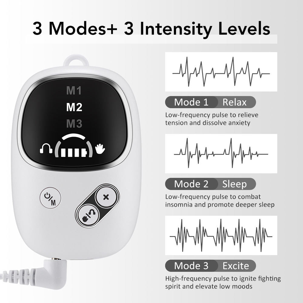 Smart Hand-Held Sleep Device 2-in-1 Ear Clip