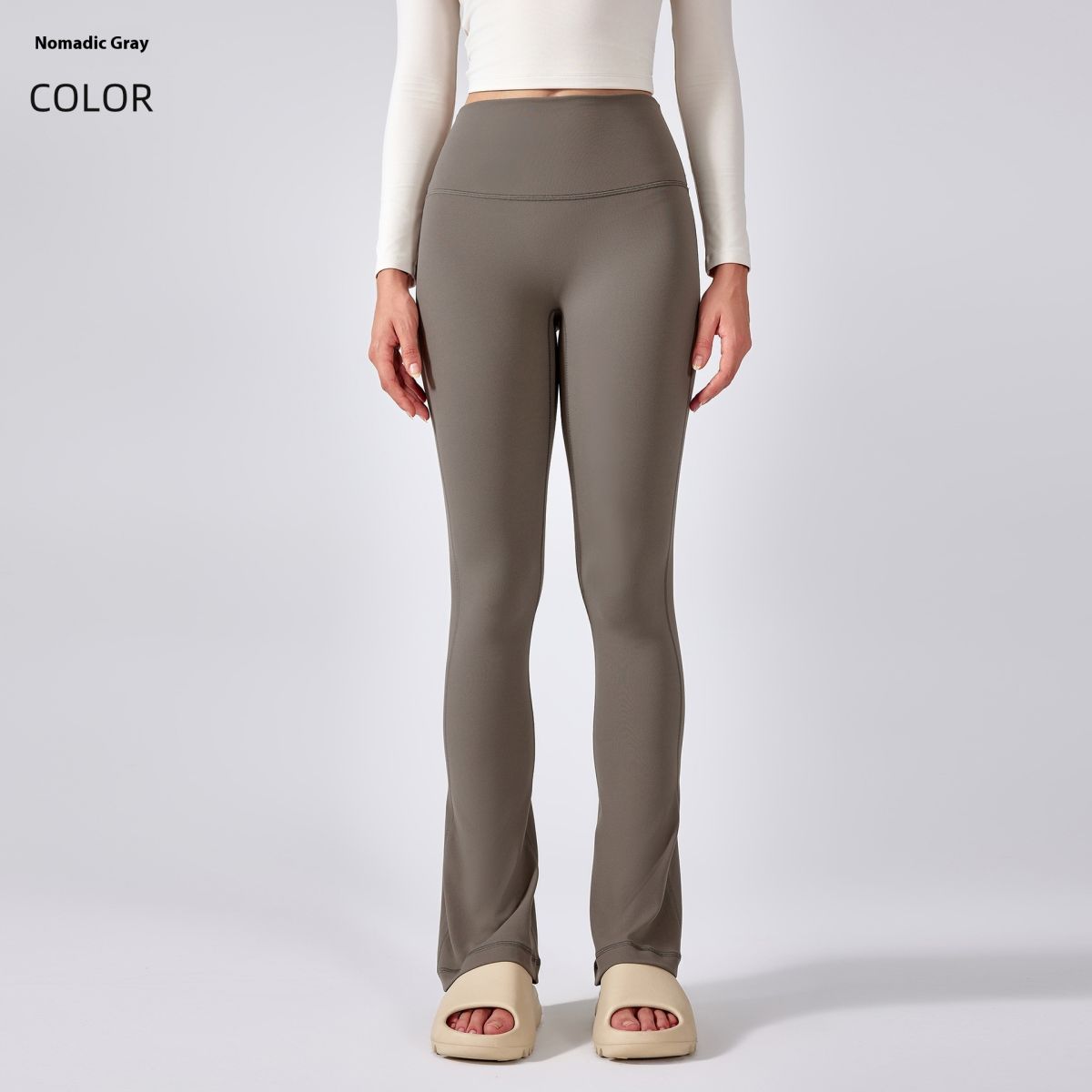 High Waist No Crotch Line Yoga Pants Naked Women Feeling Hip Lifting