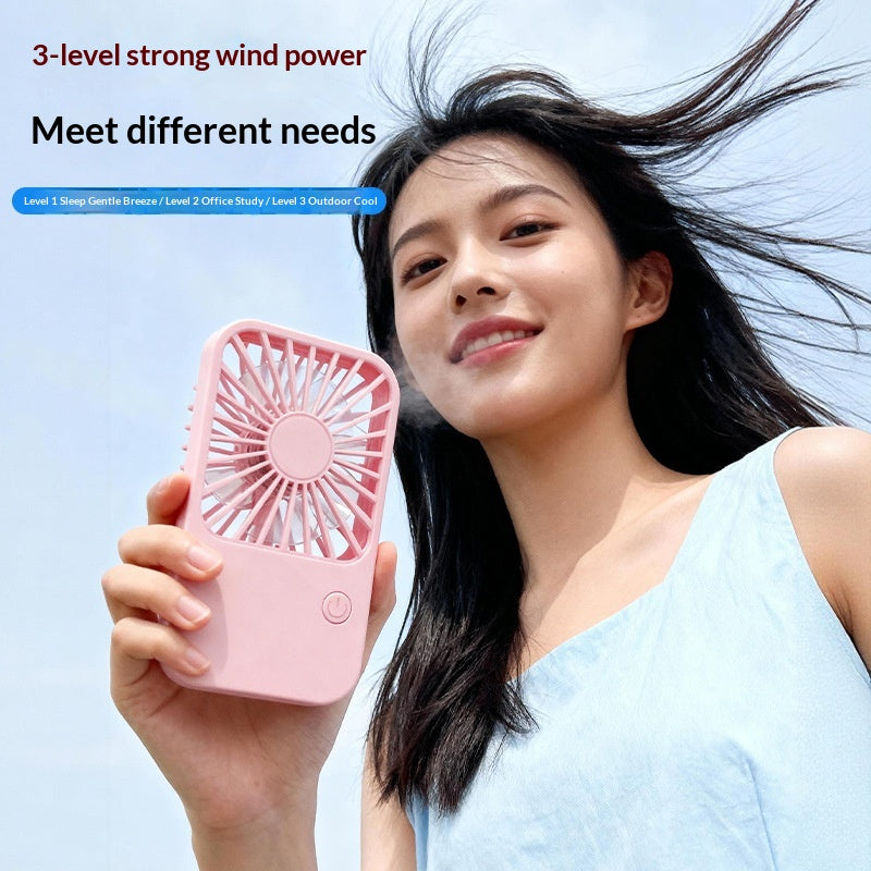 Fashionable Personalized USB-charging Portable Mini Fan