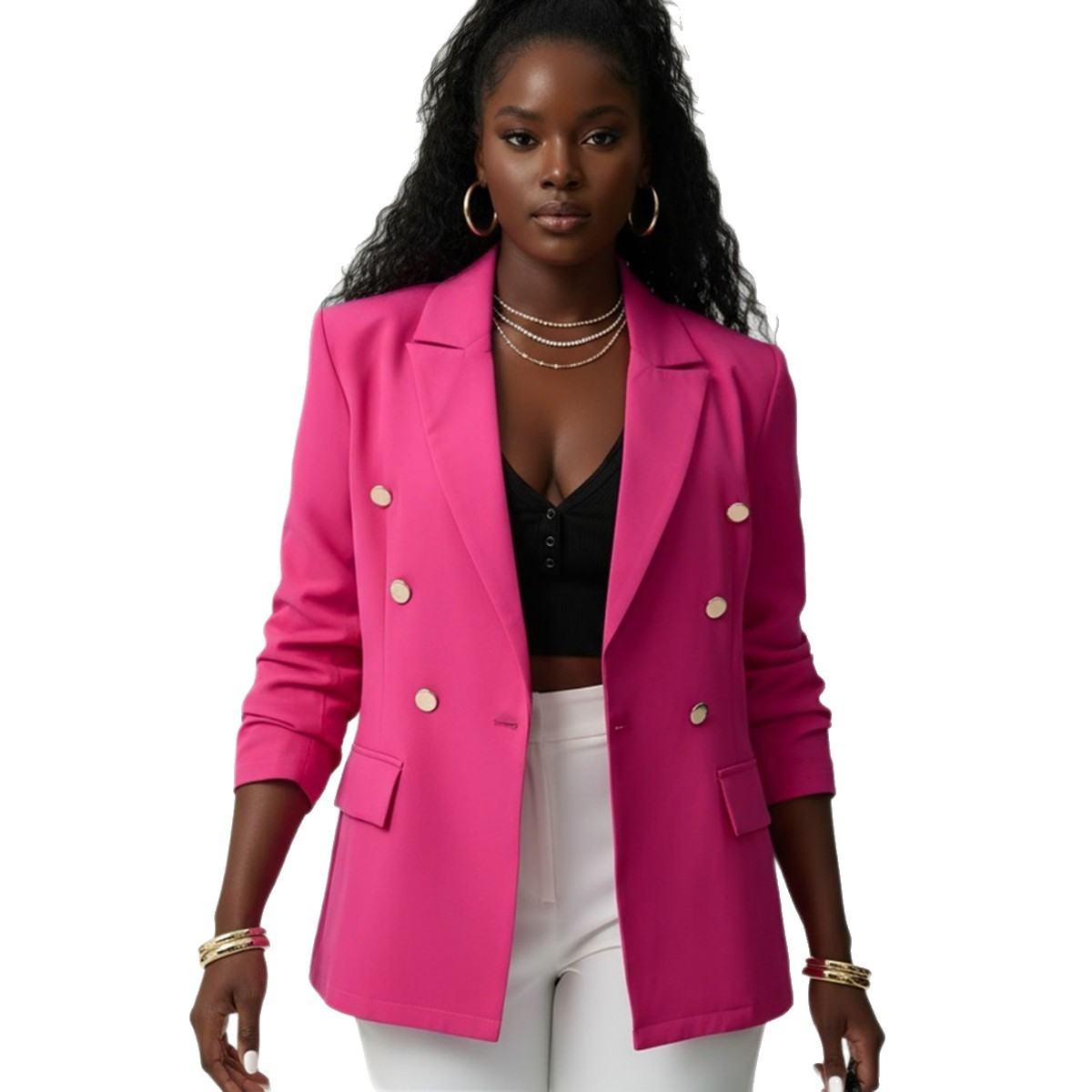 Korean-style Spring And Autumn Coat Long-sleeve Top For Women