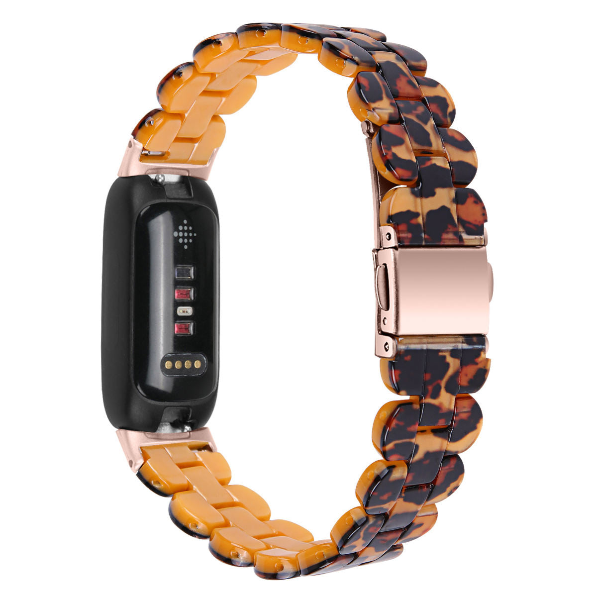 Fashion Personality Oval Resin Smart Flower Strap