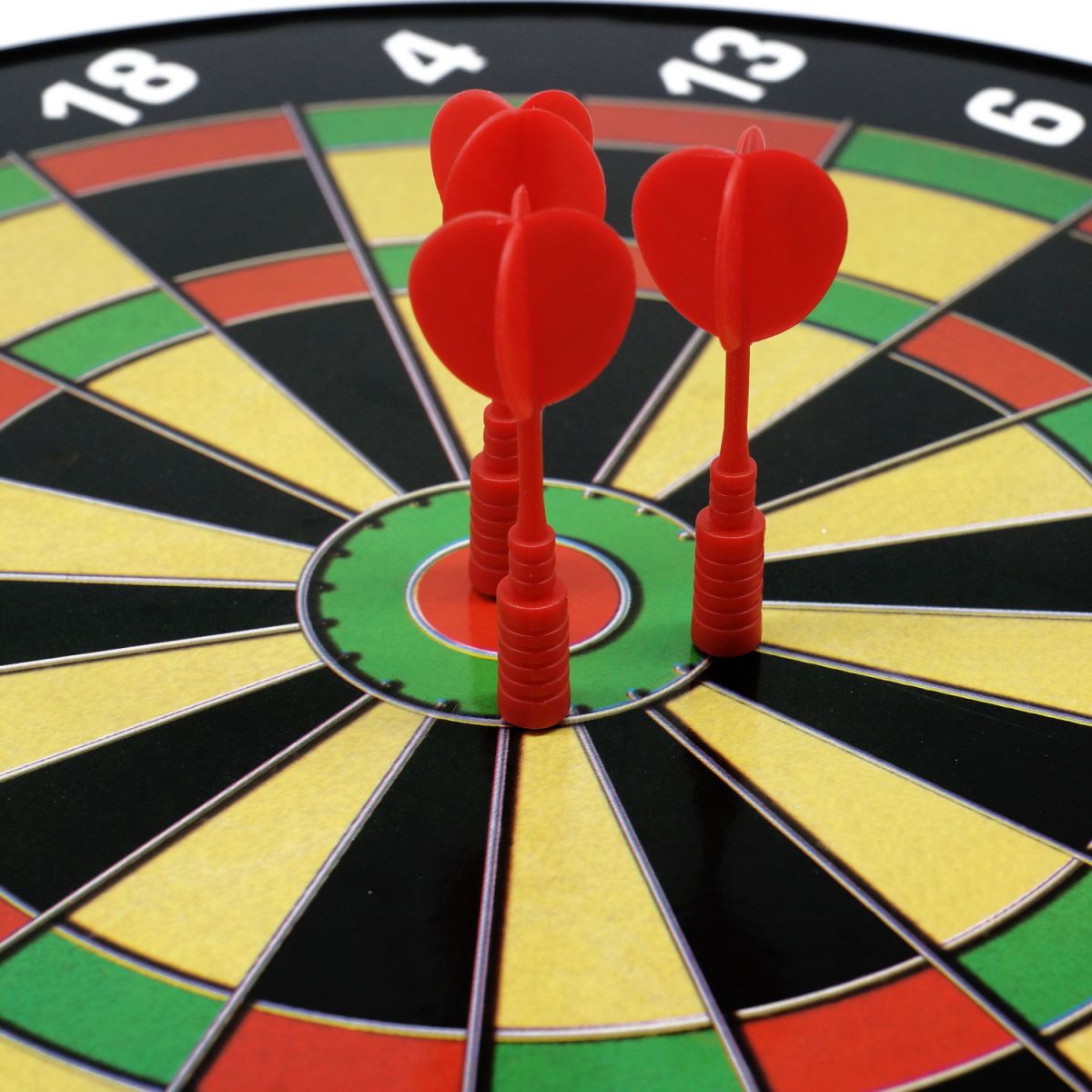 Children And Teenagers Strong Magnetic Dart Plate Accessories With 6 Magnetic Darts Toys