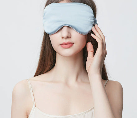 Thickened Eye Protecting Sleep Hair Tie And Eye Mask