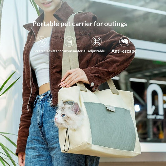 Canvas Pet Carrier For Small Dogs