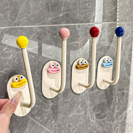 Bathroom Hair Tie Organizer, No-drill Wall Hook