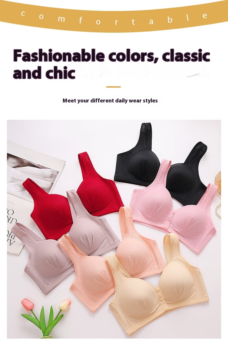 Nursing Mother Beauty Back Thin Underwear Comfortable And Breathable Adjustable Mother Bra