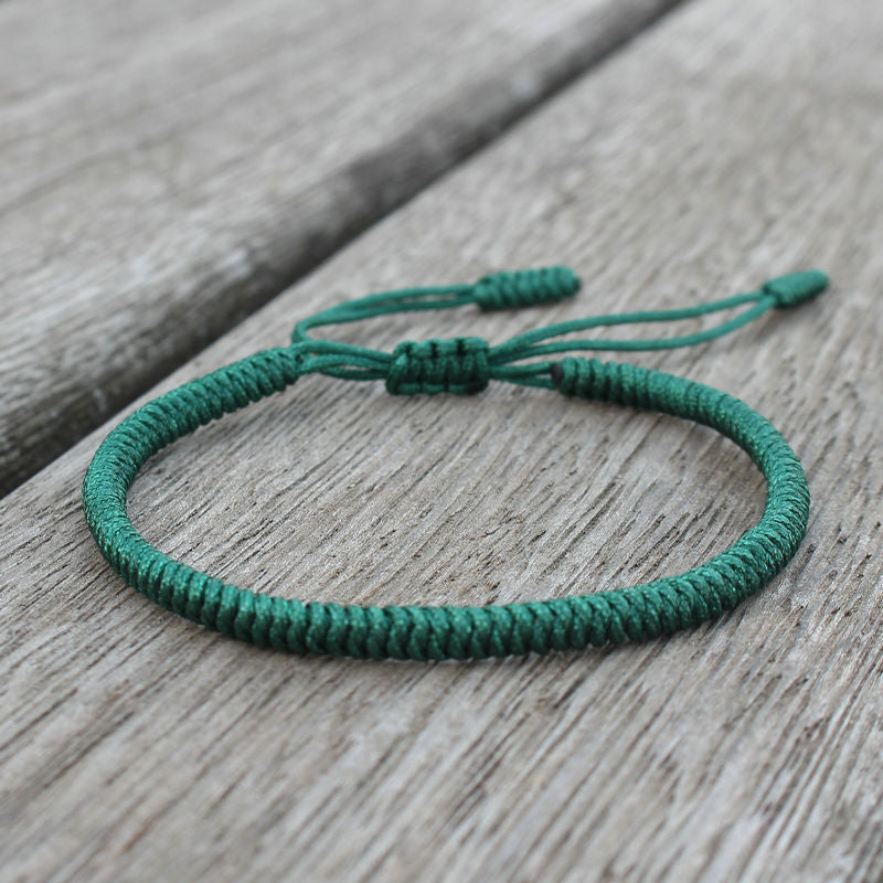 Best Seller In Europe And America Handmade Woven Jin Gang Knot Red Rope Bracelet