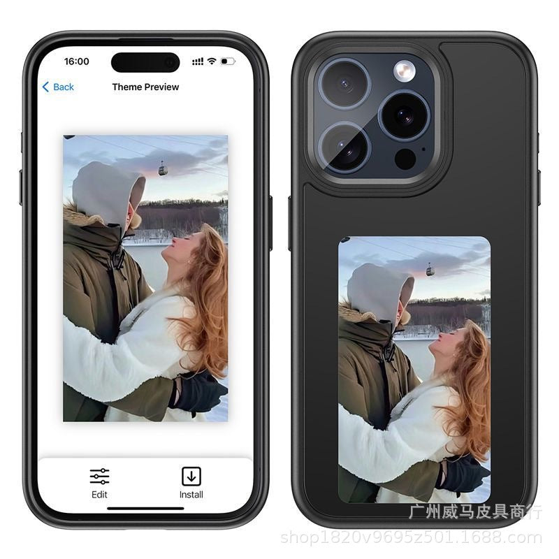 Smart NFC Screen Projection Creative DIY Phone Case