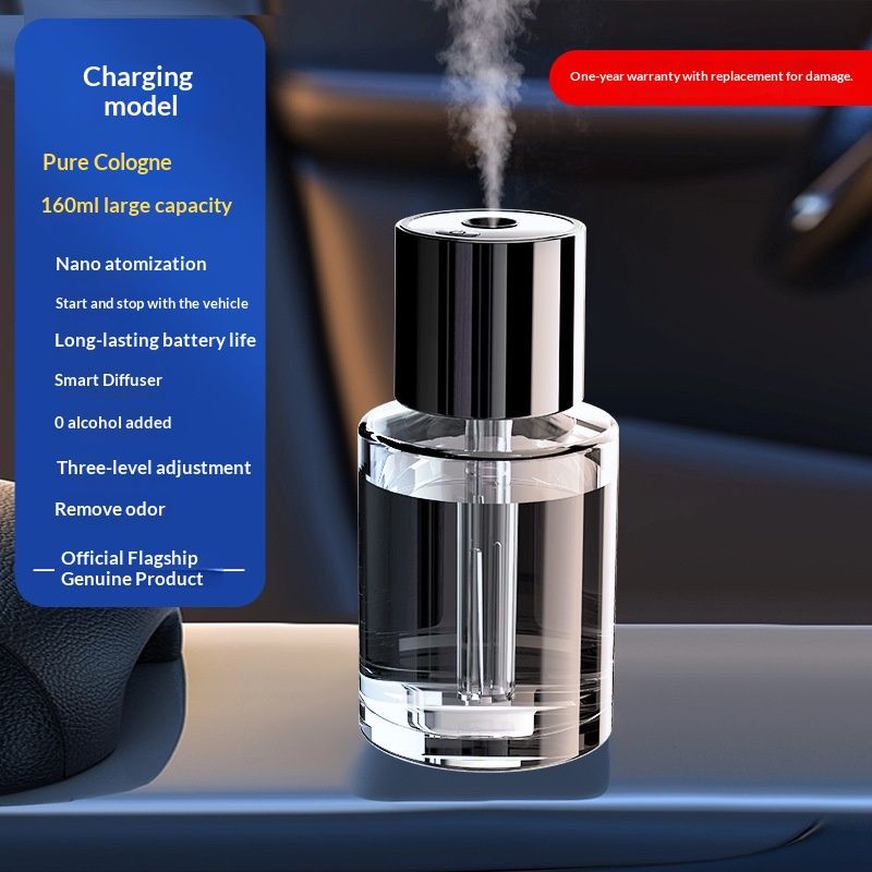 Lanxuan Car Air Freshener AI Smart Fragrance Diffuser Dual-Use For Car And Home High-End Spray Aromatherapy Machine