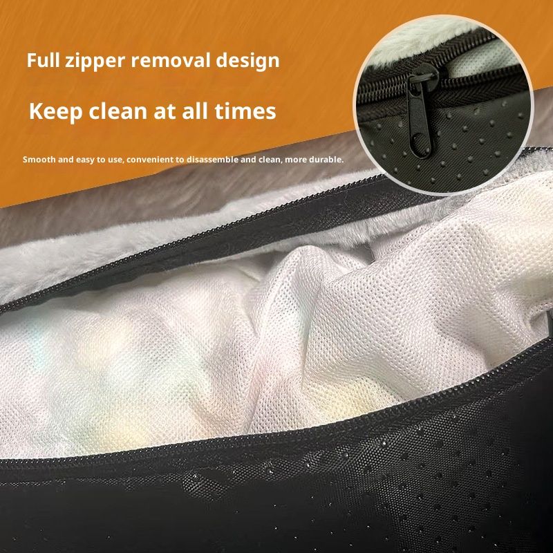 Cat Nest Dehaired Angora Removable Pet Bed Kennel