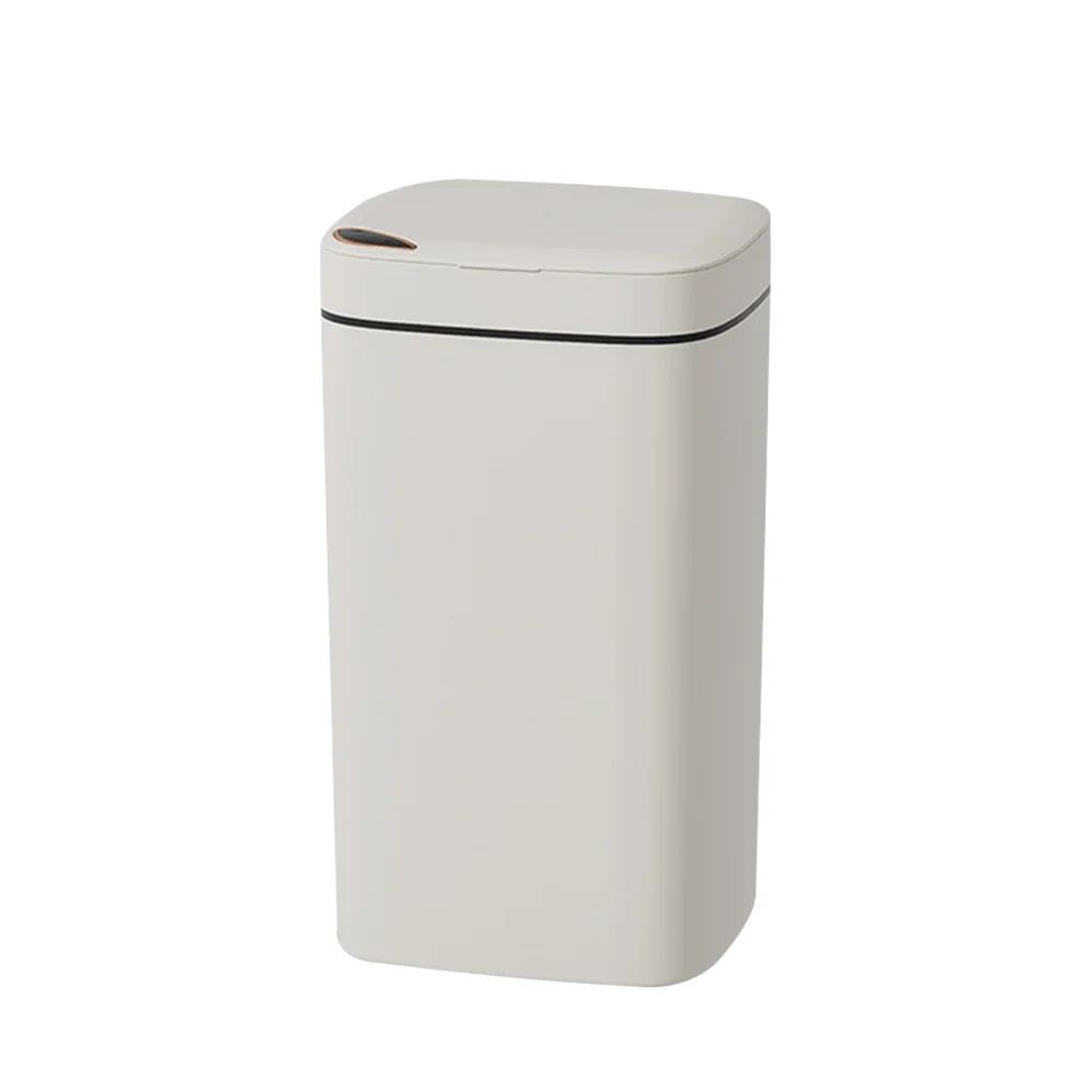 Smart Trash Can 16L Large-capacity Automatic Sensor Garbage Bin Home Waste Garbage Can For Kitchen Bathroom Bedroom Living Room