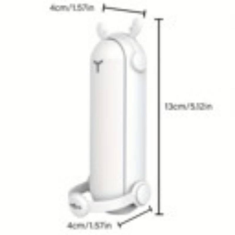 Portable Folding Handheld Fan USB Multifunctional Charging Treasure Flashlight 3-in-1 Mini Fan Random Color