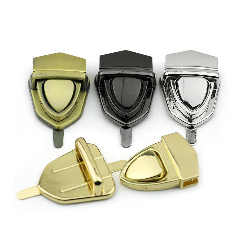 Triangle Box And Bag Hardware Accessories Die Casting Lock