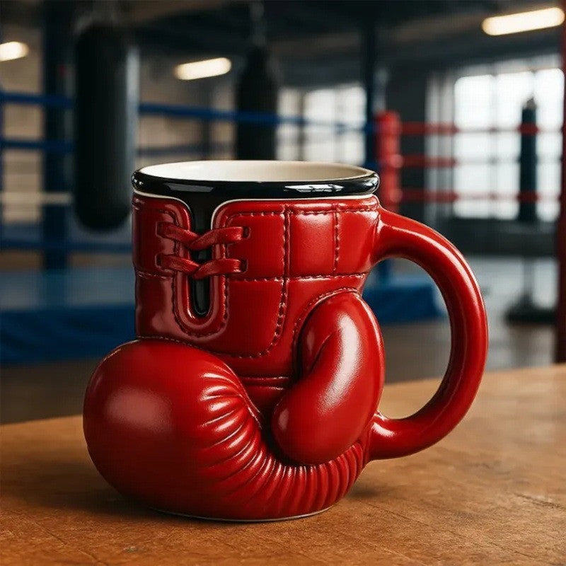 Boxer Mug Fitness Glove Cup Specifically Designed For Boxing Enthusiasts
