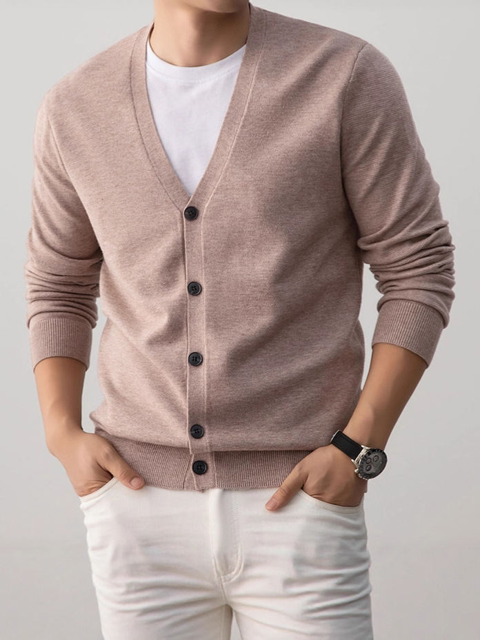 Korean-style Loose-fit Knit Sweater Coat