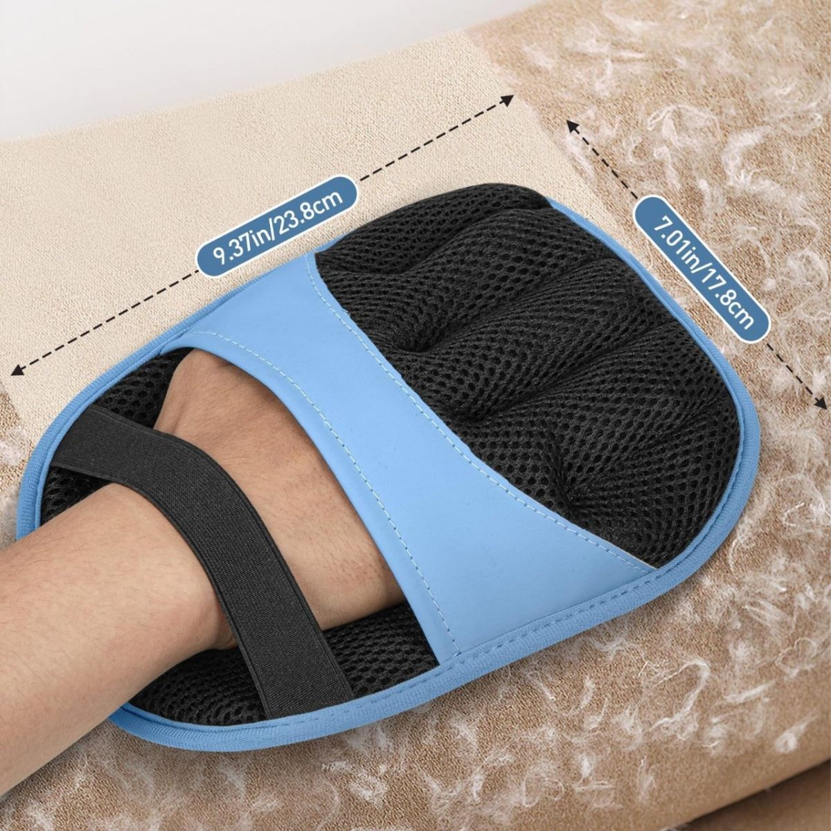 Pet Anti-static Deshedding Glove Cat Hair Remover And Shedding Brush