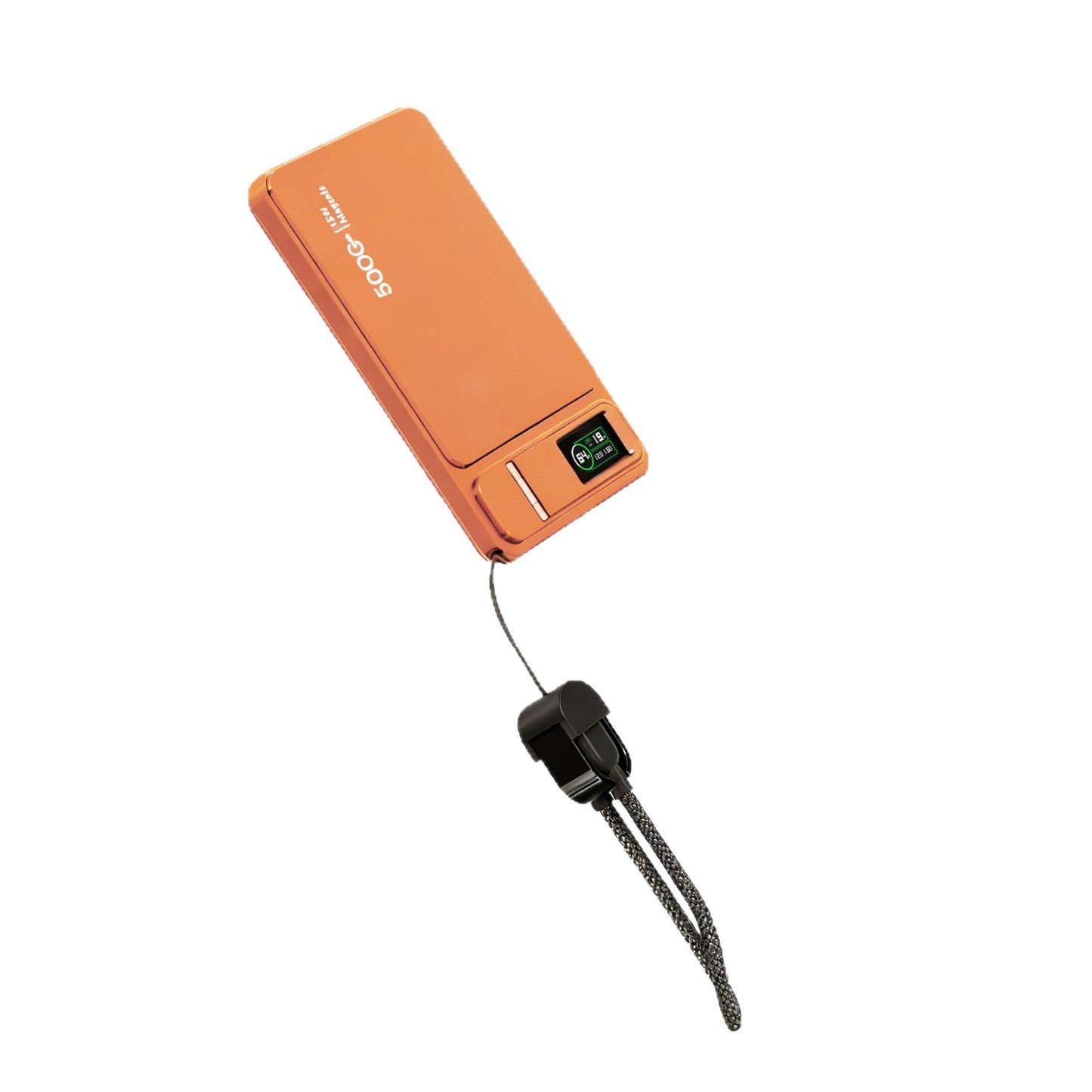 Ultra-thin External Battery With Color Screen Stand And Wireless Magnetic Charging