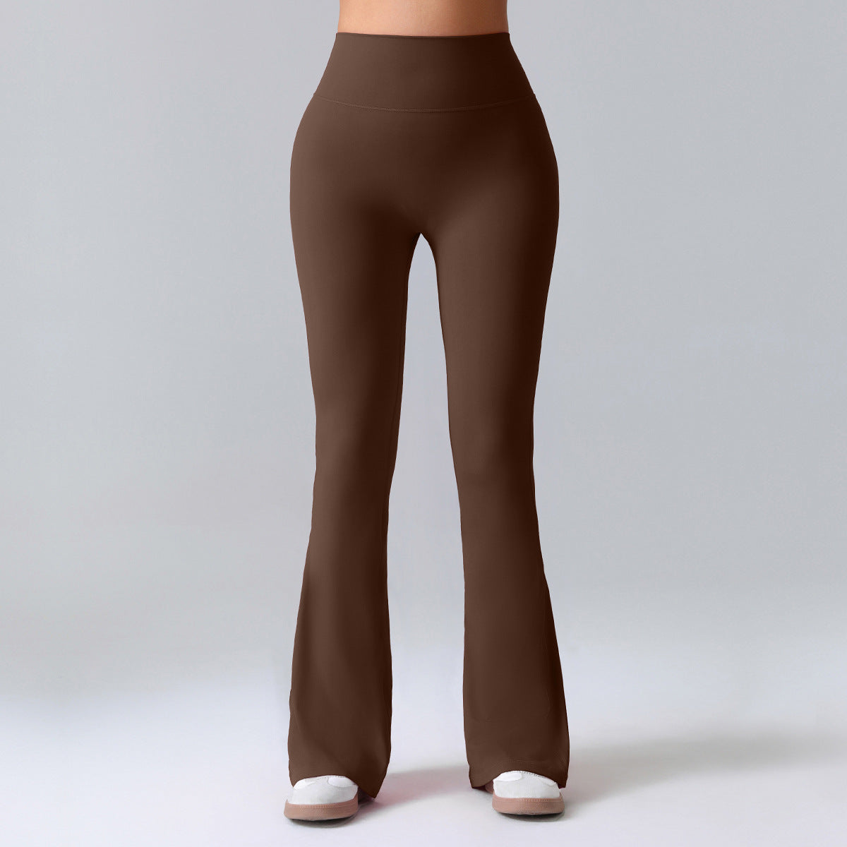 Women's Summer Thin Yoga Pants, Hip-Lifting Flared Fitness Pants, Quick-Dry Stretch Sports Pants, Slim-Fit Bootcut Trousers