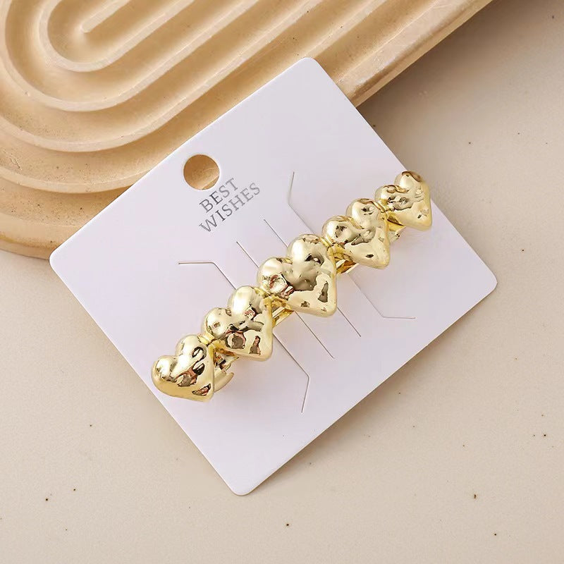 One-word Hair Clip For Women's Updo Spring Clip