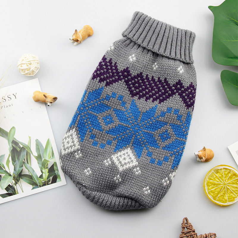 High-elasticity, Non-slip, Warm Springfall Knitted Pet Sweater