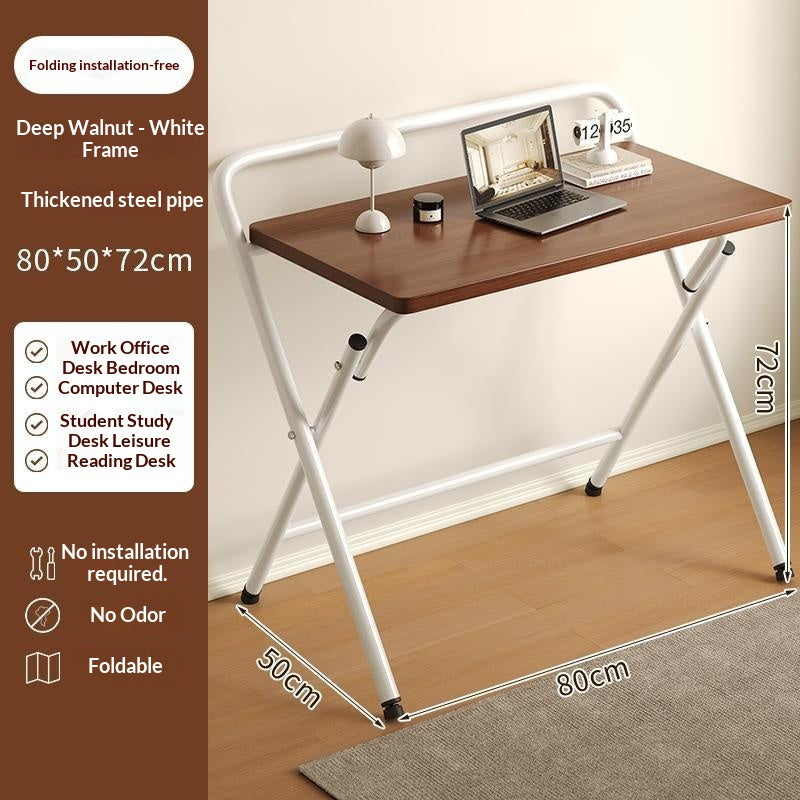 No-assembly Computer Desk Foldable Desk