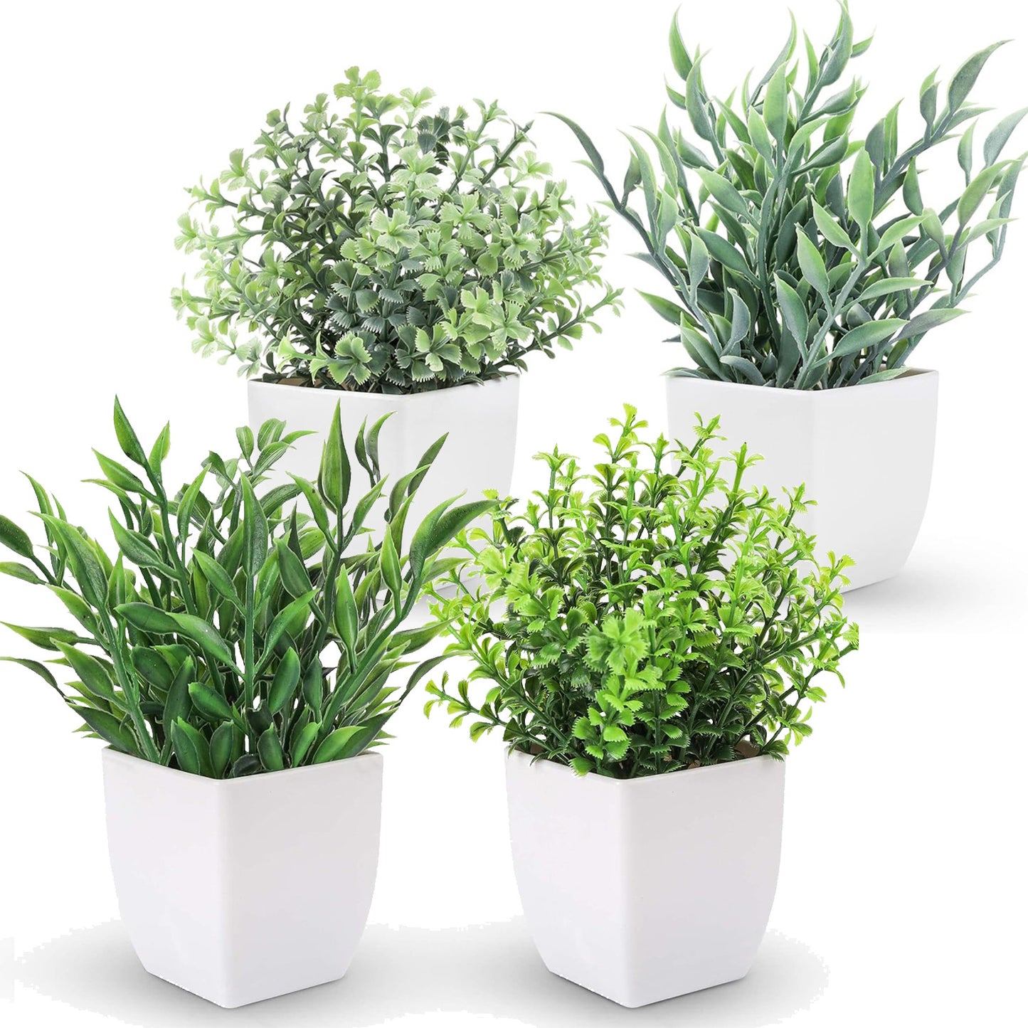 Small Potted Plants For Home Artificial Greenery Office Desktop Decoration