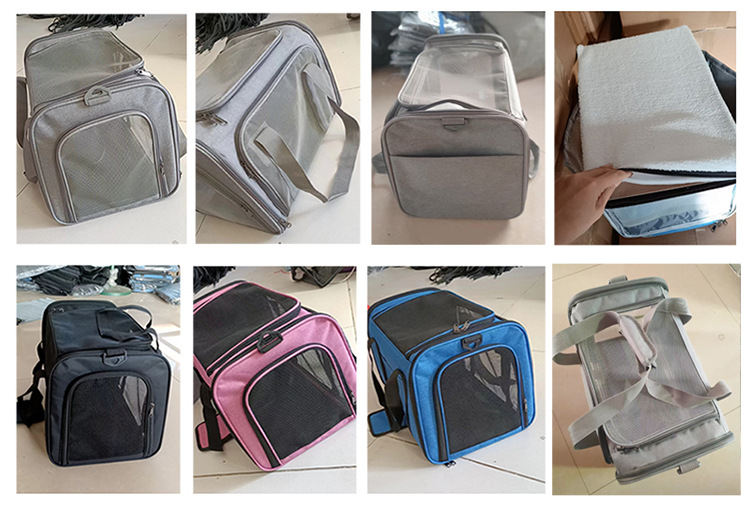 Portable And Breathable Small Dog And Cat Portable Pet Travel Bag For Carrying On The Go And In The Vehicle