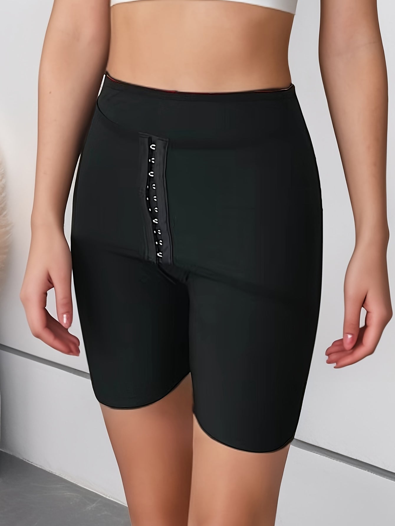 Sauna Sweat Shorts For Women High Waisted Sauna Legging Pants Slimming Compression Body Shaper