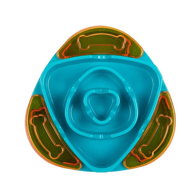 Anti-tipping Anti-choking Slow-feeding Dog Bowl For Cats And Dogs
