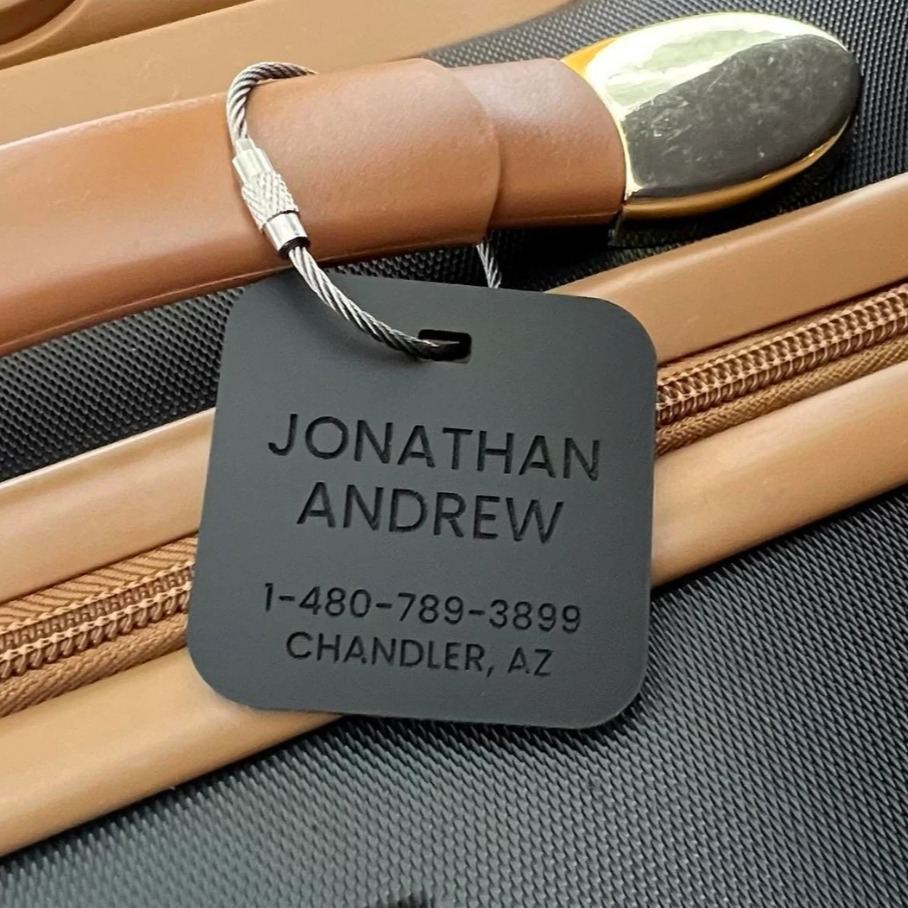 Personalized Luggage Tag Backpack Accessories