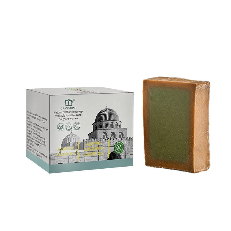 Olive And Cinnamon Oil Handmade Ancient Soap For Face Hair And Body Care