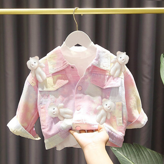 Kitten Korean Fashion Casual Denim Jacket
