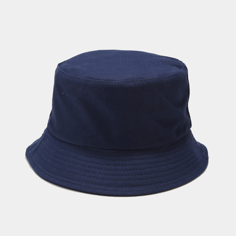 New Solid-color Double-sided Wearable Sun Hat For Outdoor Photography, Slimming Face Cap, Daily Outing Sun Protection Hat