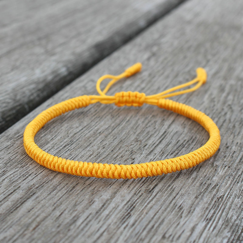 Best Seller In Europe And America Handmade Woven Jin Gang Knot Red Rope Bracelet