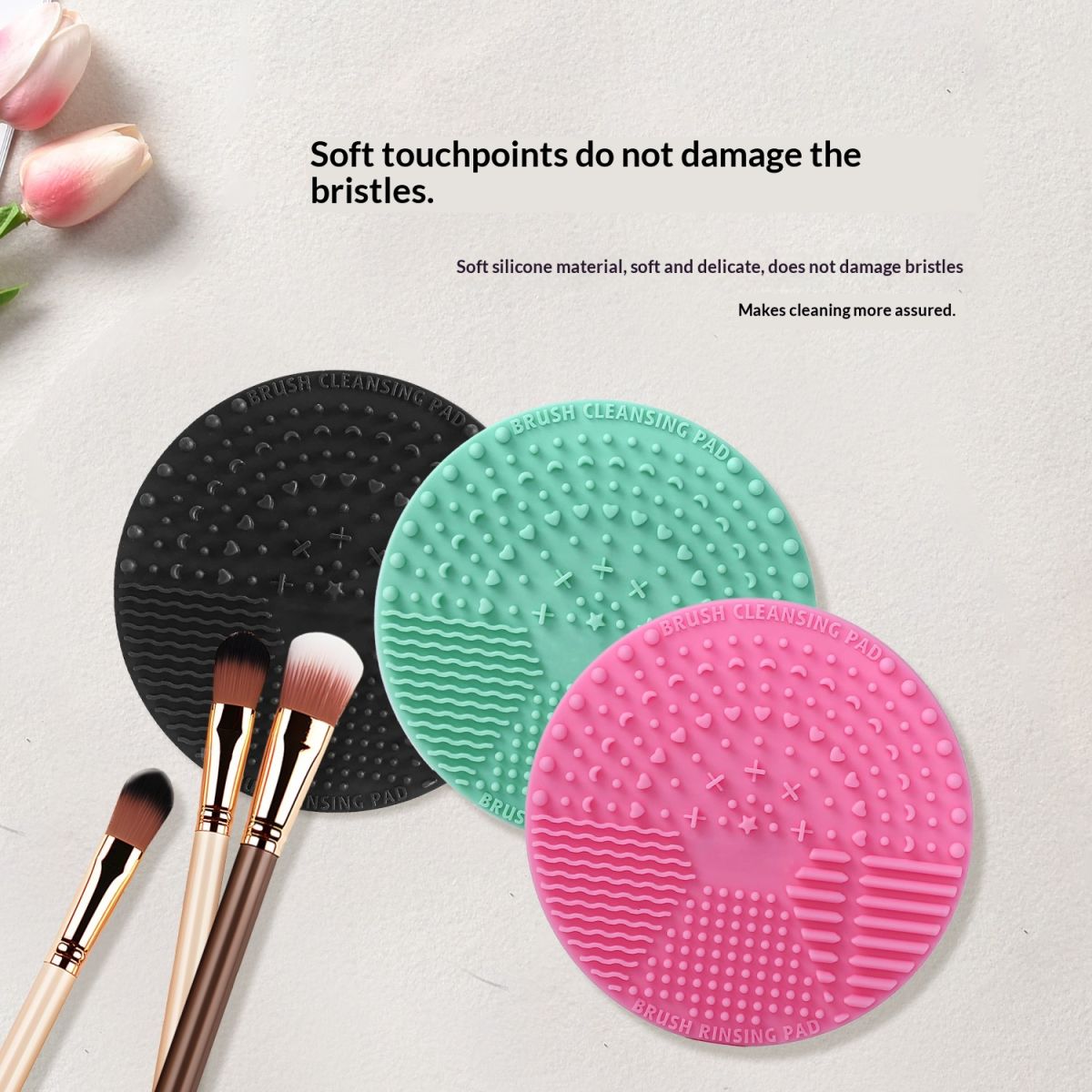 Makeup Tool Suction Cup Silicone Cleaner