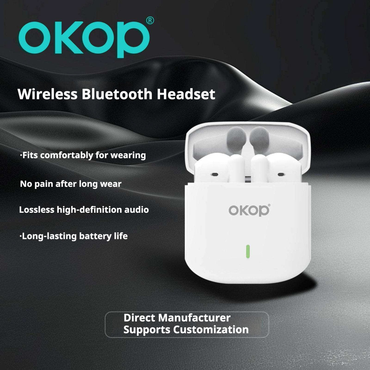 KP-211 Best-selling TWS Bluetooth Earbuds Long Battery Life High Quality Stereo Surround Sound Stylish Design In Stock