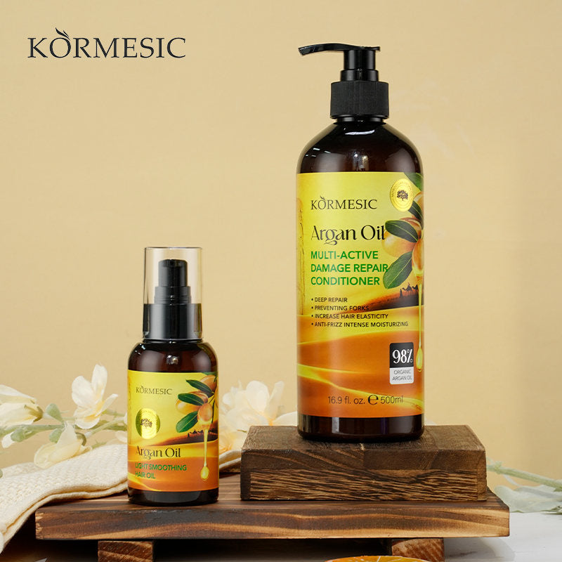 KORMESIC Moroccan Nut Oil Multi Effect Damage Repair Hair Conditioner -Foreign Version-500ml