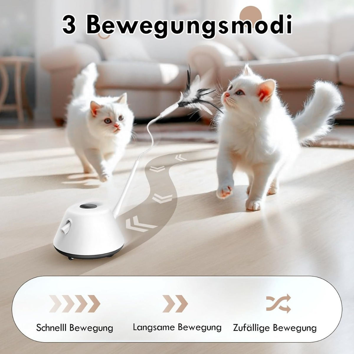 PT2021 Cat Toy In Black – For Active And Entertaining Play