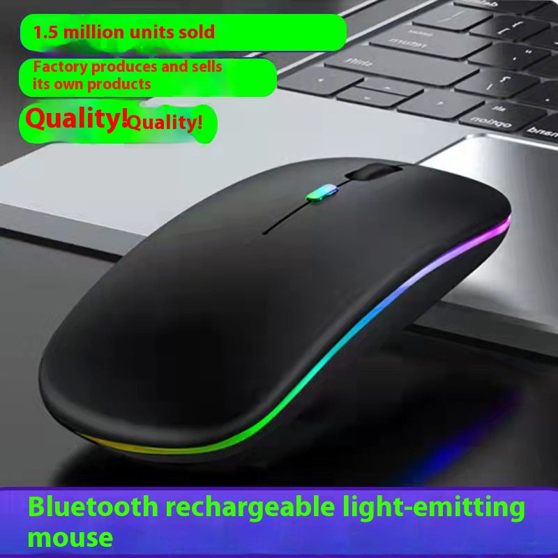 Dual-mode 5.0 Mute 2.4g Wireless Charging Mouse