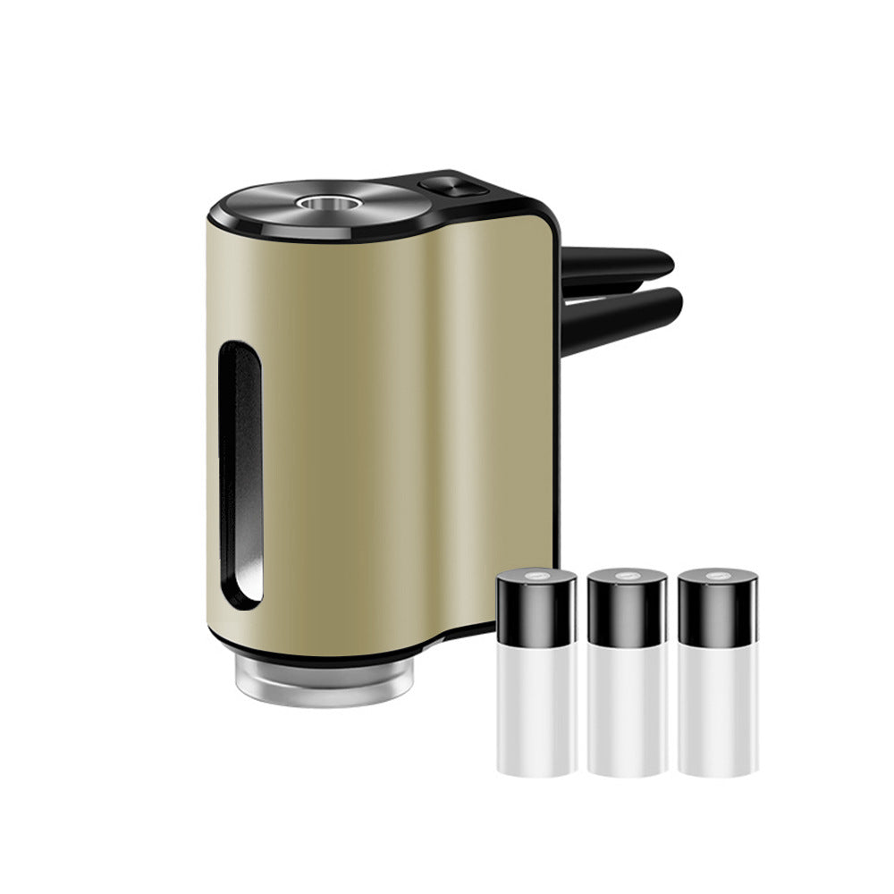 Smart Incar Aroma Diffuser With Threespeed Adjustment And Autstartstop