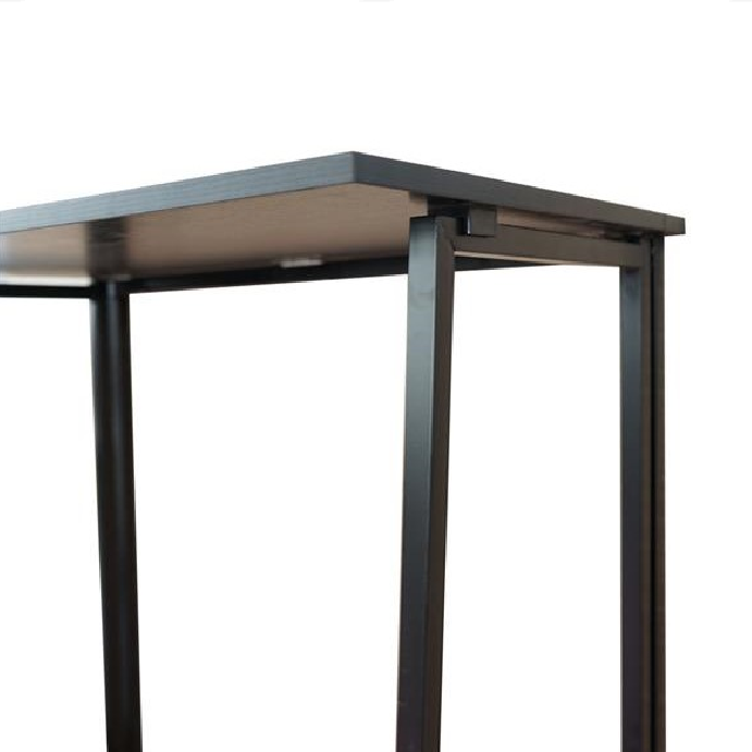 Simple Collapsible Computer Desk Black