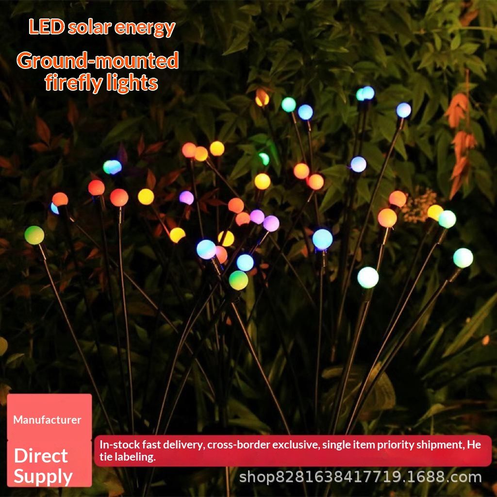 Solar-powered Outdoor Courtyard LED Ambient Light