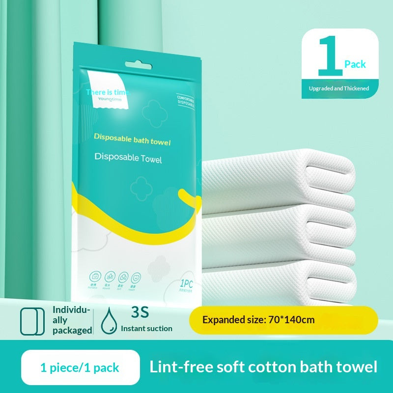 Disposable Plus Large Bath Towel Face Towel