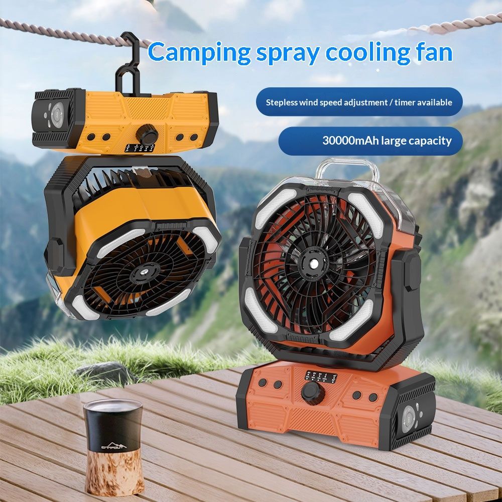 Ultra-Long-Lasting Outdoor Camping Spray Fan