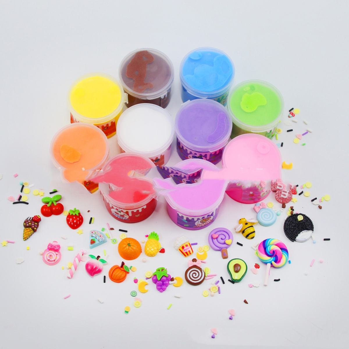 Yellow Oil Mud Does Not Precipitate Colored Clay Brickearth Toys