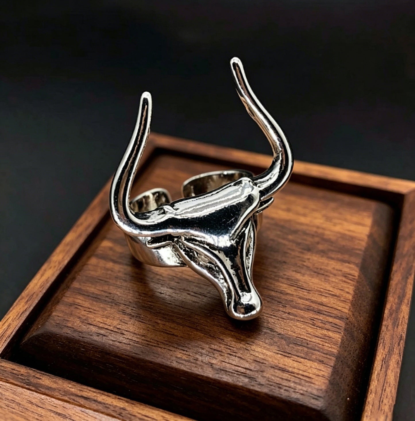 Men's Skull Dragon Retro Ring, Punk Domineering Personalized Accessories