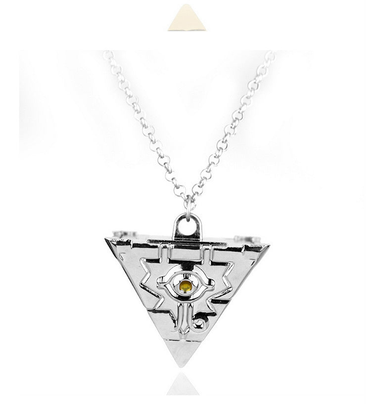 Best Seller In Europe And America Popular Game King Building Block Necklace Alloy Three-dimensional Pendant